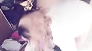 TRANSSEXUAL Stefanie pounded by a pounding machine