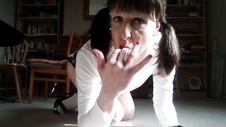 Nasty College Woman Bi-Atch