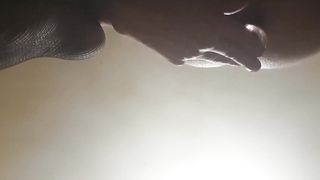 Sasha Earth transgirl sissy transgender fuckslut have ass-fuck hump at home solo with fuck-a-thon plaything pokes her fat caboose faux-cock plays open up