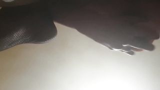 Sasha Earth transgirl sissy transgender fuckslut have ass-fuck hump at home solo with fuck-a-thon plaything pokes her fat caboose faux-cock plays open up