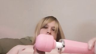 Audrey's jism squirt