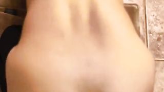 Sissy fuckslut Bess penetrating herself to 2 enormous ejaculations