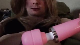 Audrey late night heart ass-plug and spunk