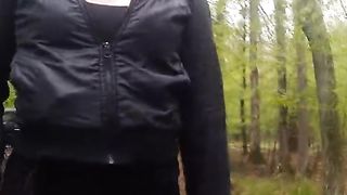 Lilicross, valking in the forest, alone