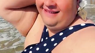 Beach Day with an Egyptian transfeminine princess-Maya Adel-3Daqat