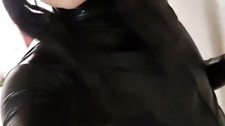 The Lil Sissy in black garments