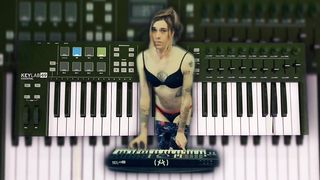 Frolicking Piano in her Underpants