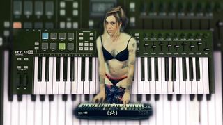 Frolicking Piano in her Underpants