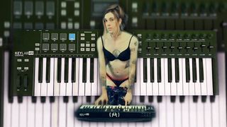 Frolicking Piano in her Underpants