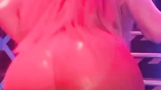 She-Male in bar table dance fuck-fest assfuck with bod