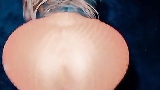 Transgirl in pub table dance buttfuck intercourse with customers