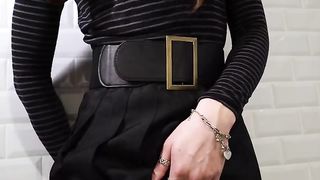 attempt out my fresh garb and jizz