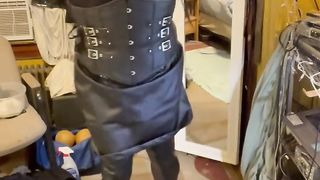 Dee's Sheer Black Silk Dancer