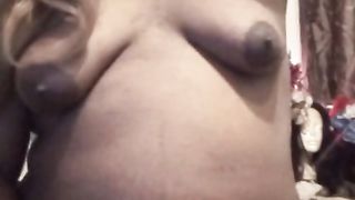 Plus Size Transgender Goddess Having Joy