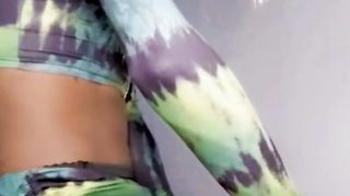 Uber-Cute Black Femboy Humps and Polishes on Her Fresh Fuck-A-Thon Fucktoy