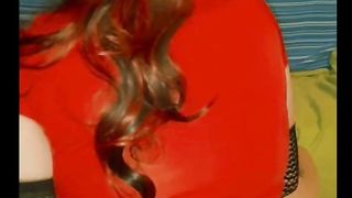 Railing my fav fake penis in my lil miniskirt