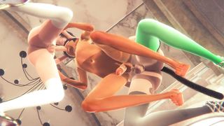 Yaoi Femboy - Simon 3Some with 2 femboys in a Church