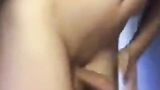 Sissy Loved Ravage Sesh With Her Colleague Her Tiny Clity Hard-On Looks Nice