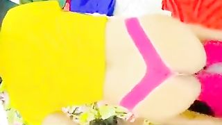 Shelly Gals curvaceous ginormous rump is prepped for rear end