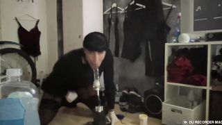 Sounding my Trouser Snake and Porking my Booty with the Shag Machine