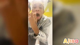 AJ180 heads to her Local Hospital Urinates and Taunts her Fuckhole for Health from "Get Explored With Me"
