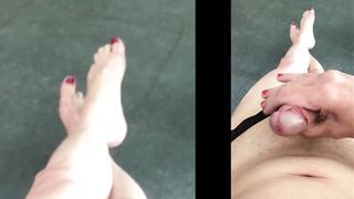 How a transgender makes herself perceive supreme by jizzing two times...