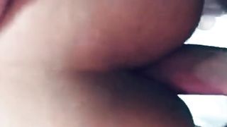 SHE-CREATURE PULVERIZING CONDOM-FREE HOTWIFE HER BEAU FLEDGLING PORNO