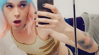 Lovely Costume Play PikaGirl Enjoys Bang-Out in Her Binini