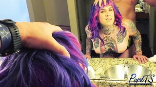 BEHIND THE SCENES POINT OF VIEW fuck-fest with Ashlee Anarchy