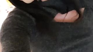 Sissy Very First Time Outside