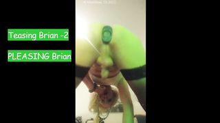 MissRose TS PLEASING Brian - Stunning Swedish Shemale Model Wild Masturbation Buttplu
