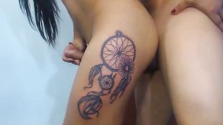 Fit Chocolate Transgender Princess Getting Boned in the Booty by Her Beau