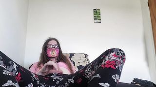 POINT OF VIEW: Strapped to the Sole of Tyche's Sofa to Tidy Her Muddy Soles.