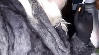 Wool, smoking and BIG BLACK COCK fucktoy - part 2