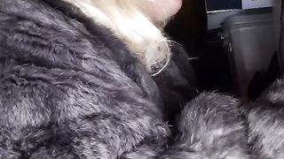 Wool, smoking and BIG BLACK COCK fucktoy - part 2