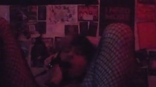 Inked emo puppy ravages himself