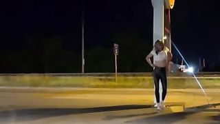 Magnificent Tgirl Bunny displaying super-sexy arse