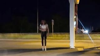 Magnificent Tgirl Bunny displaying super-sexy arse