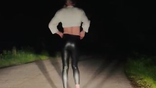 Bunny in Leather showcasing Donk