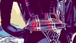 Unwrapped plaid college gal ... w Dee Angels...!