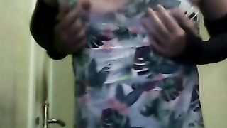 sissy locked up in lil' purple box