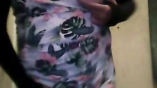 sissy locked up in lil' purple box