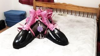 Sissy Maid Unavoidable Cable Restrain Bondage