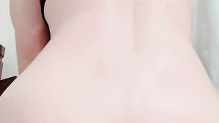 Inexperienced femboy Railing in faux-cock (individual compilation)