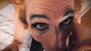 15 Trailer-Dinky greedy whore coated in spunk after deep throating massive faux-cocks - BeingBoth - Remastered