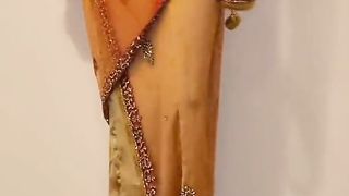 Ruby CD Clad in Indian Saree for First-Ever Time