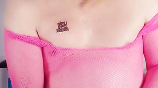 Your rosy fishnet hucow.