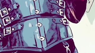 Glossy Stocking Spear Sitting w Dee Angels