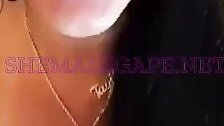 shemale agressive fucks man