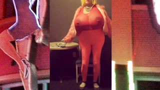 Cathouse Juggsy In Sheer Crimson Top2